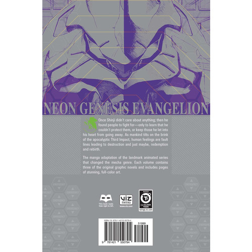 Neon Genesis Evangelion: 3-in-1 Edition, Volume 1 (Book 1-3)